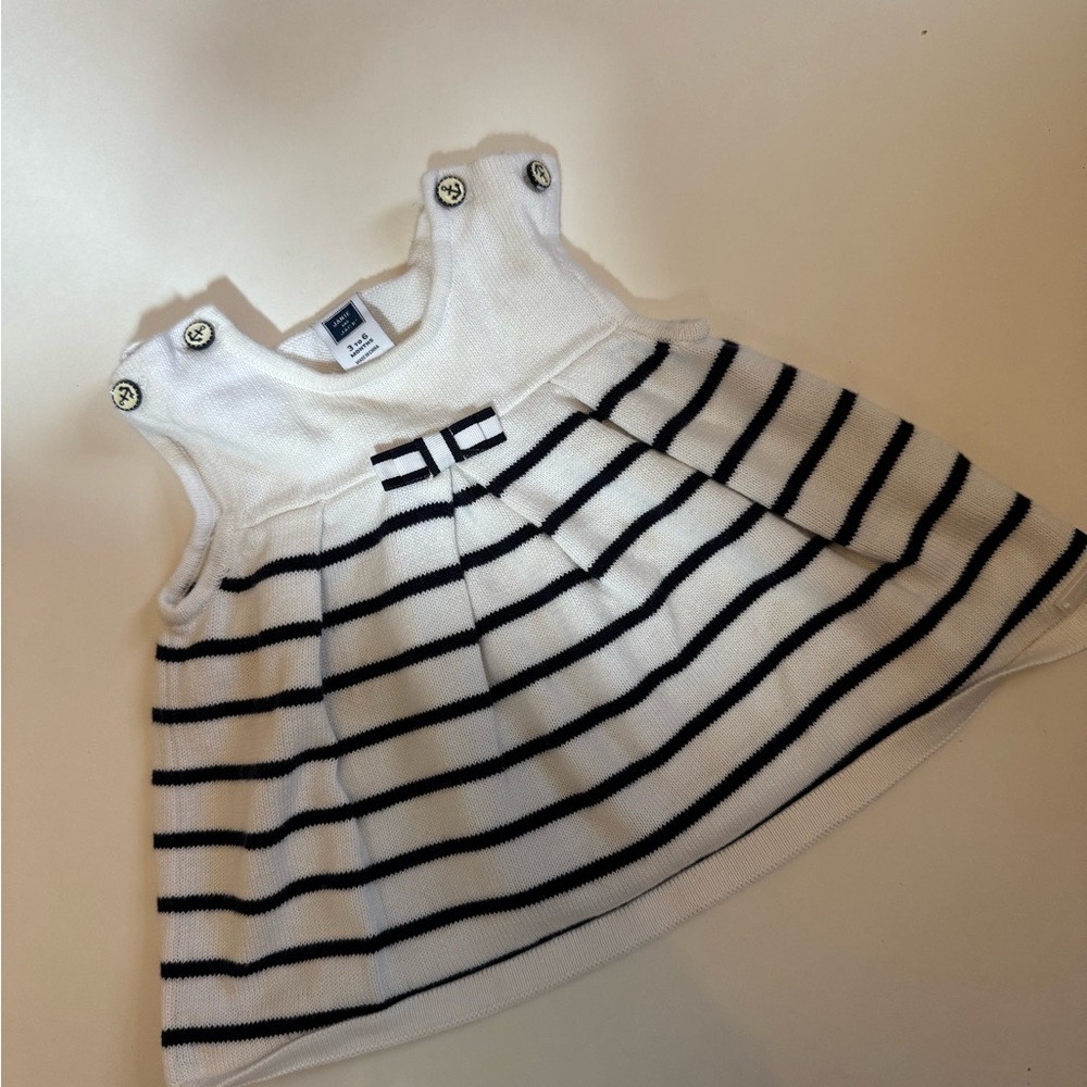 Janie and Jack Striped Nautical Baby Top